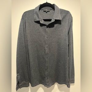 Vince mens long sleeve button down shirt